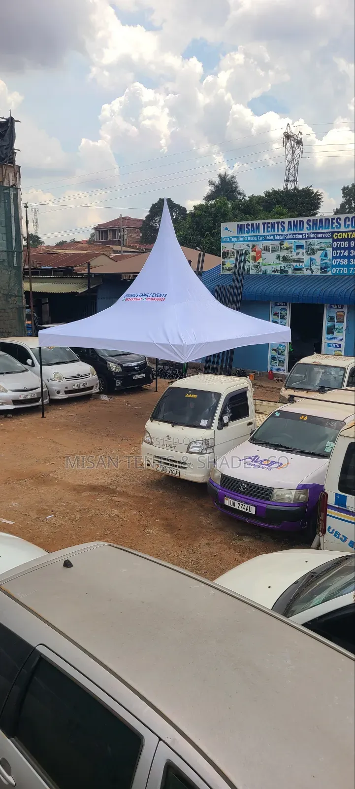 Pure White 50 Seater Canopy