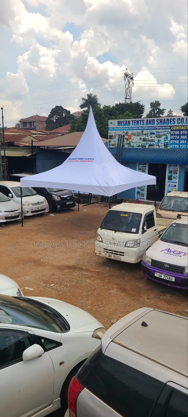 Pure White 50 Seater Canopy