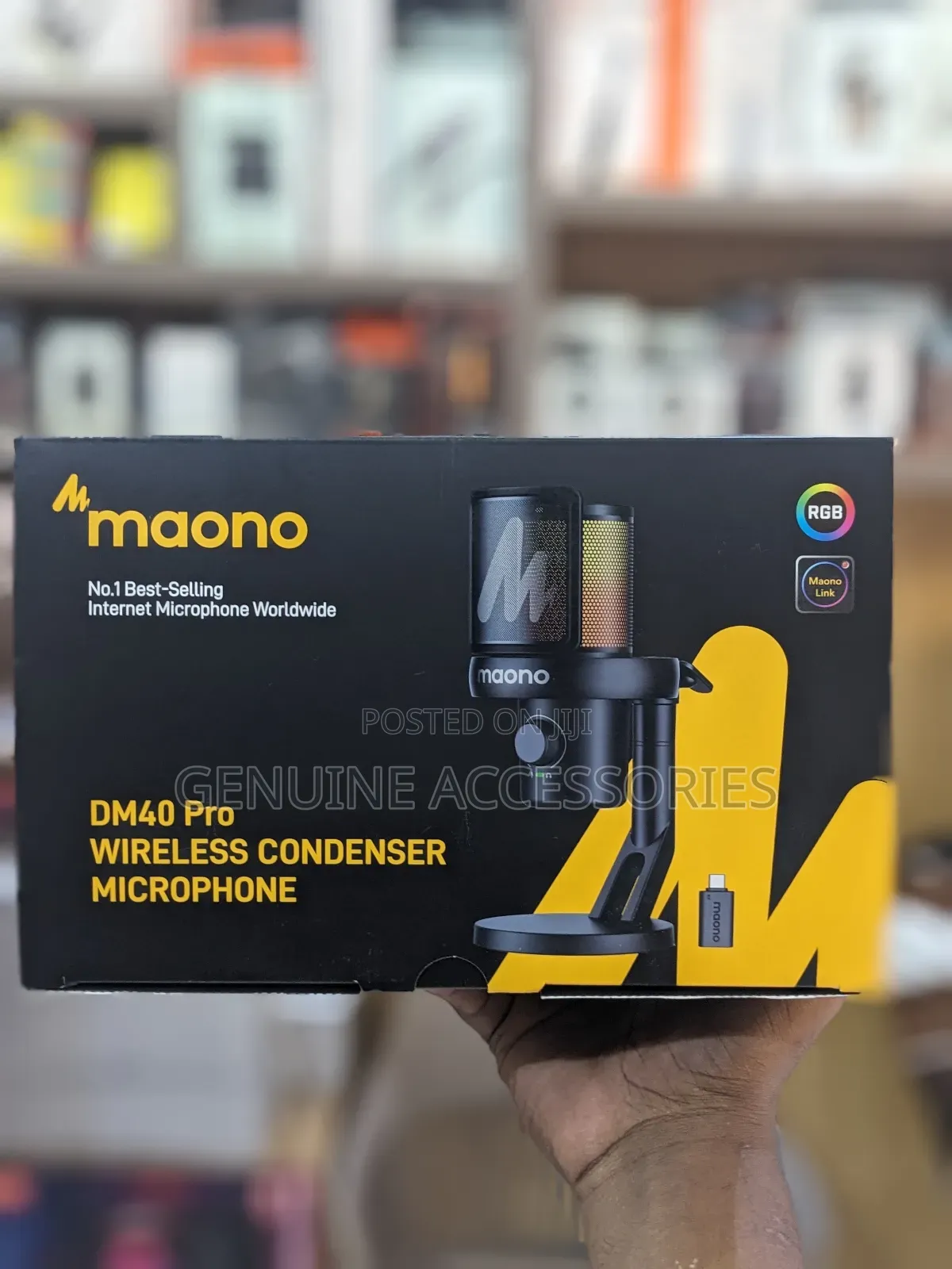 Maono Dm40 Pro Wireless and Usb Microphone