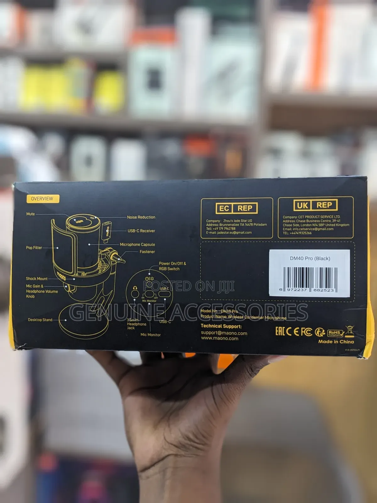 Maono Dm40 Pro Wireless and Usb Microphone