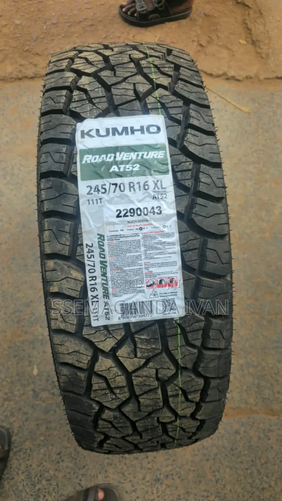 245/70r16 All Terrain Kumho At52 Brand New Tyres