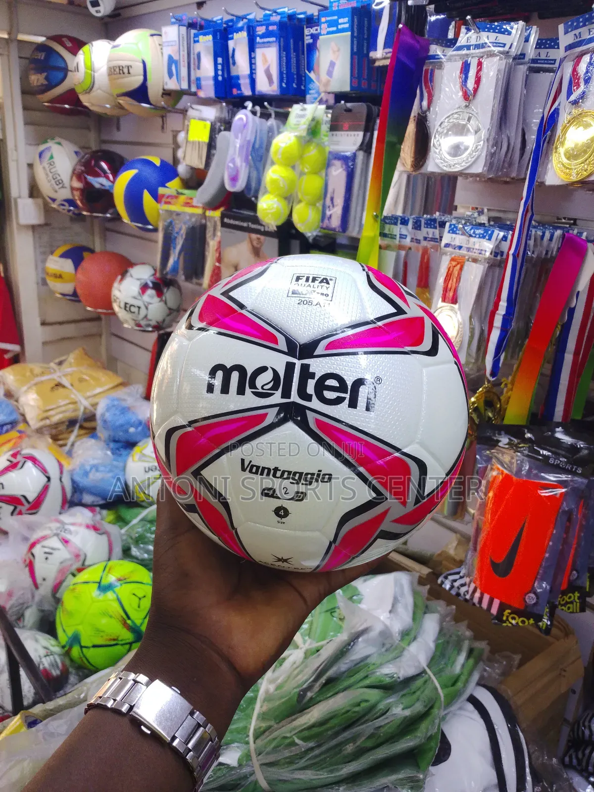 Soccer Ball Molten Tube Less and Water Proof Original One