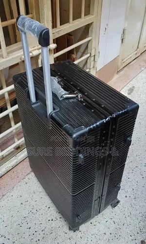 Black No Zip Suitcase