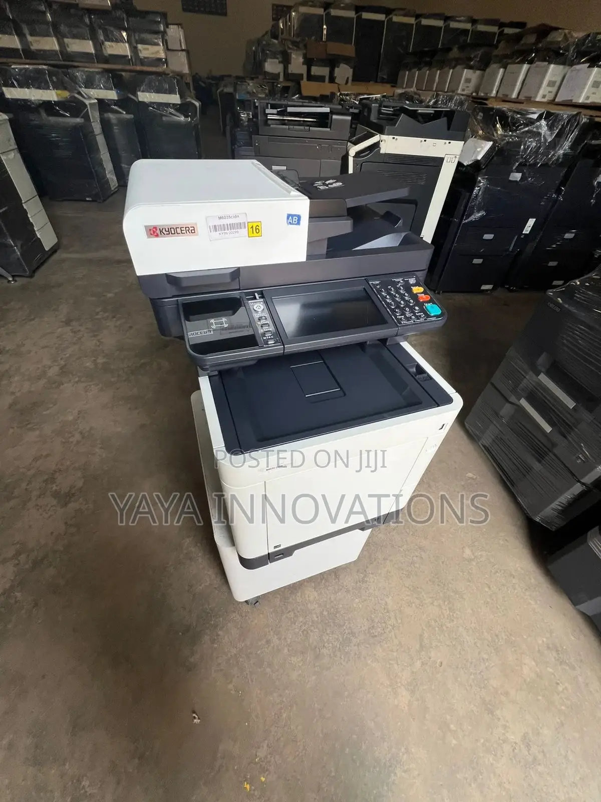 Kyocera Ecosys M6635 Color Laser MFP With Single Tray K