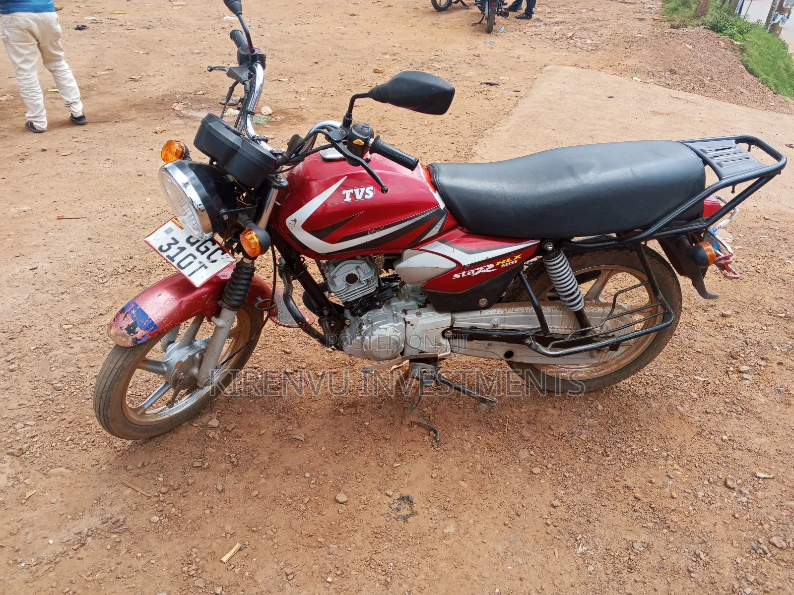 TVS HLX 125 2020 Red