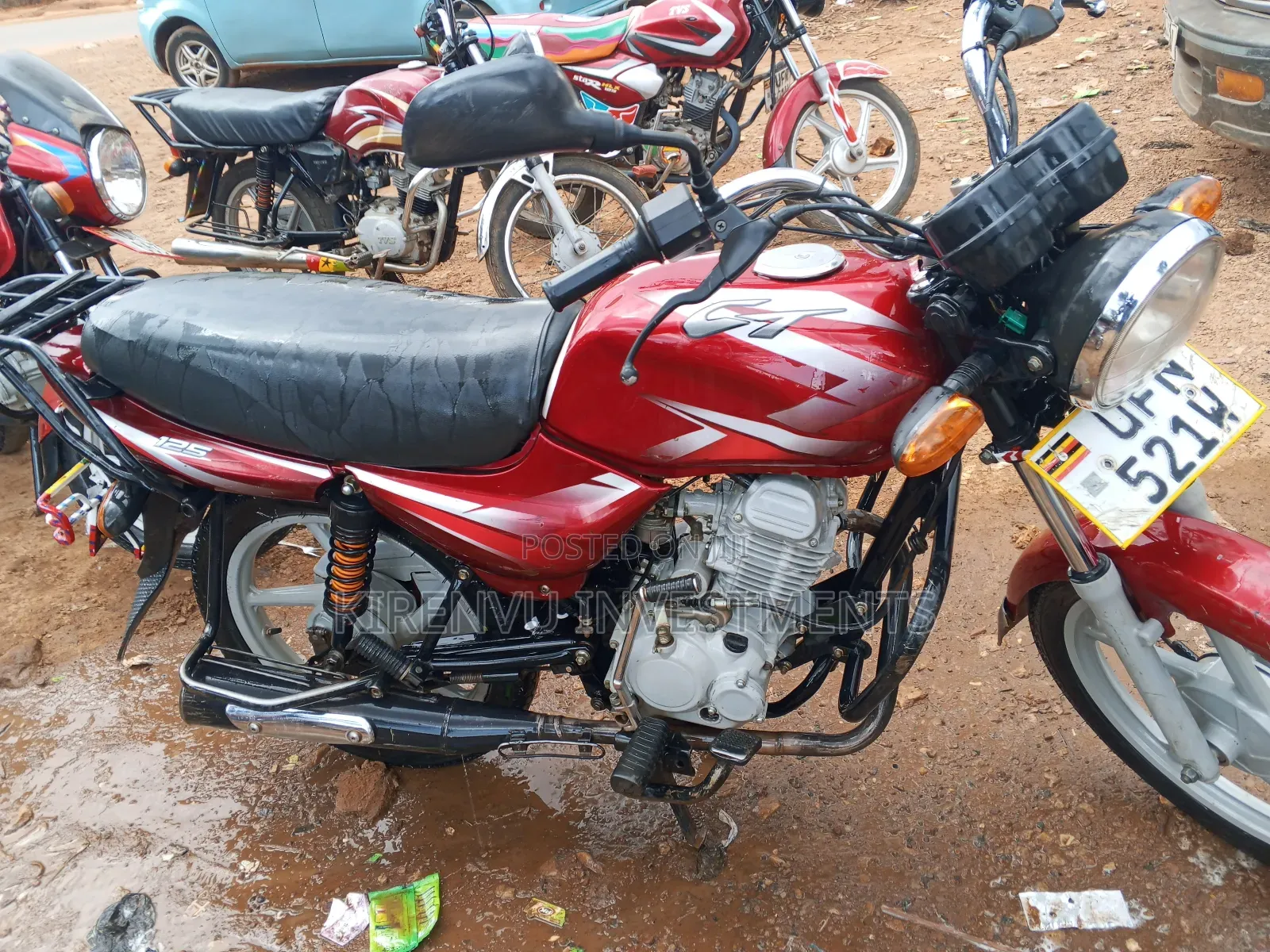 Bajaj CT 110X 2022 Red