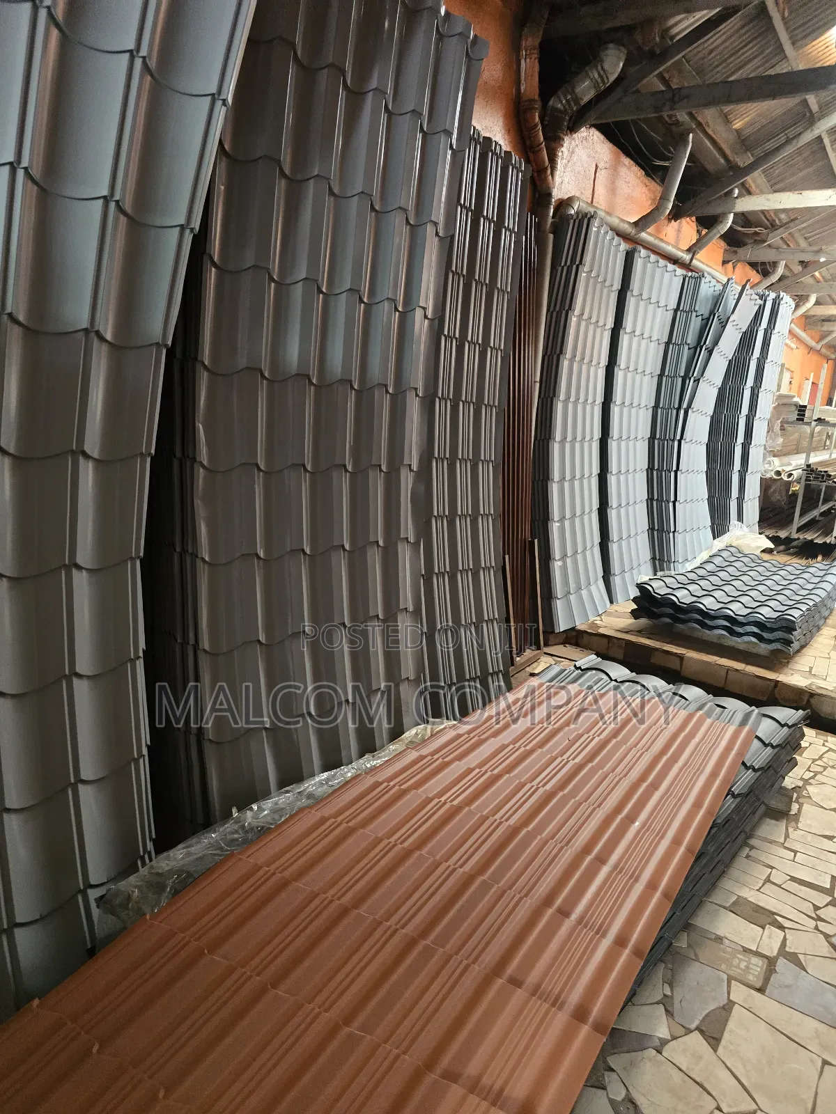 Roman Tile / Bamboo Uganda Baati Iron Sheets