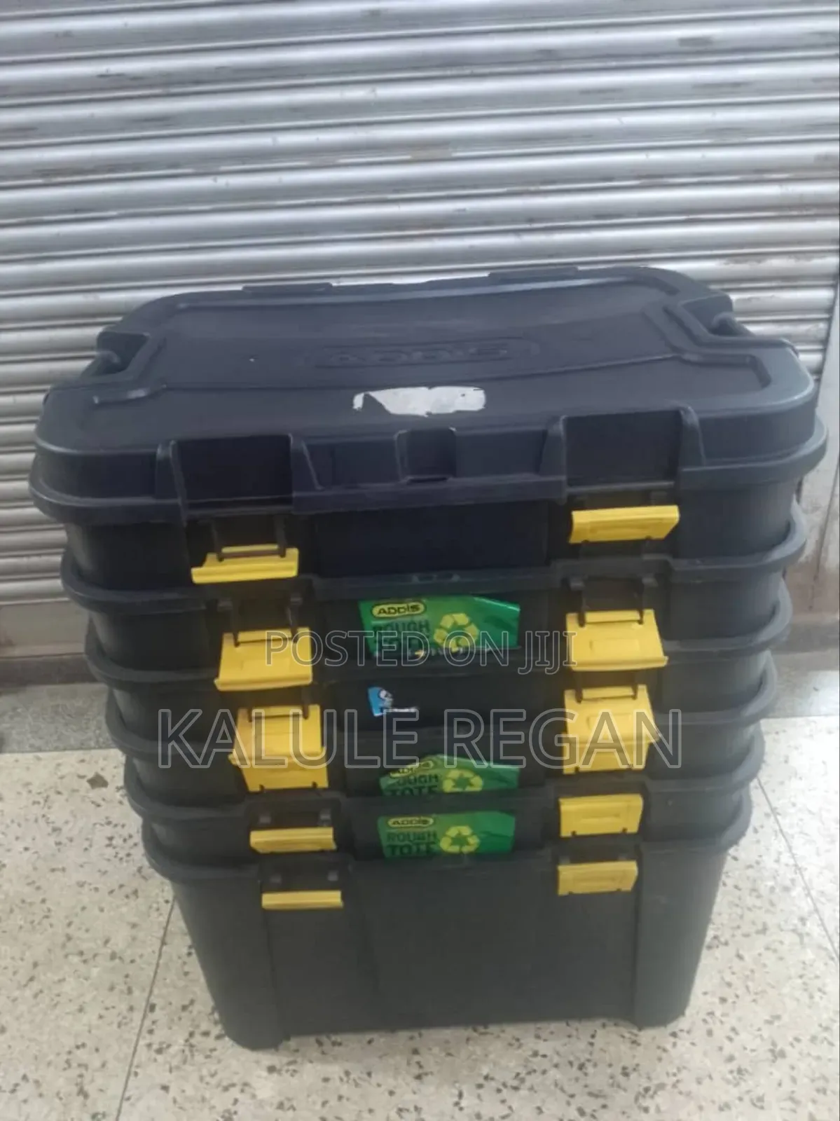 Plastic Black Storage Boxes Heavy-Duty 1pc Black Storage Boxeavy 1pc