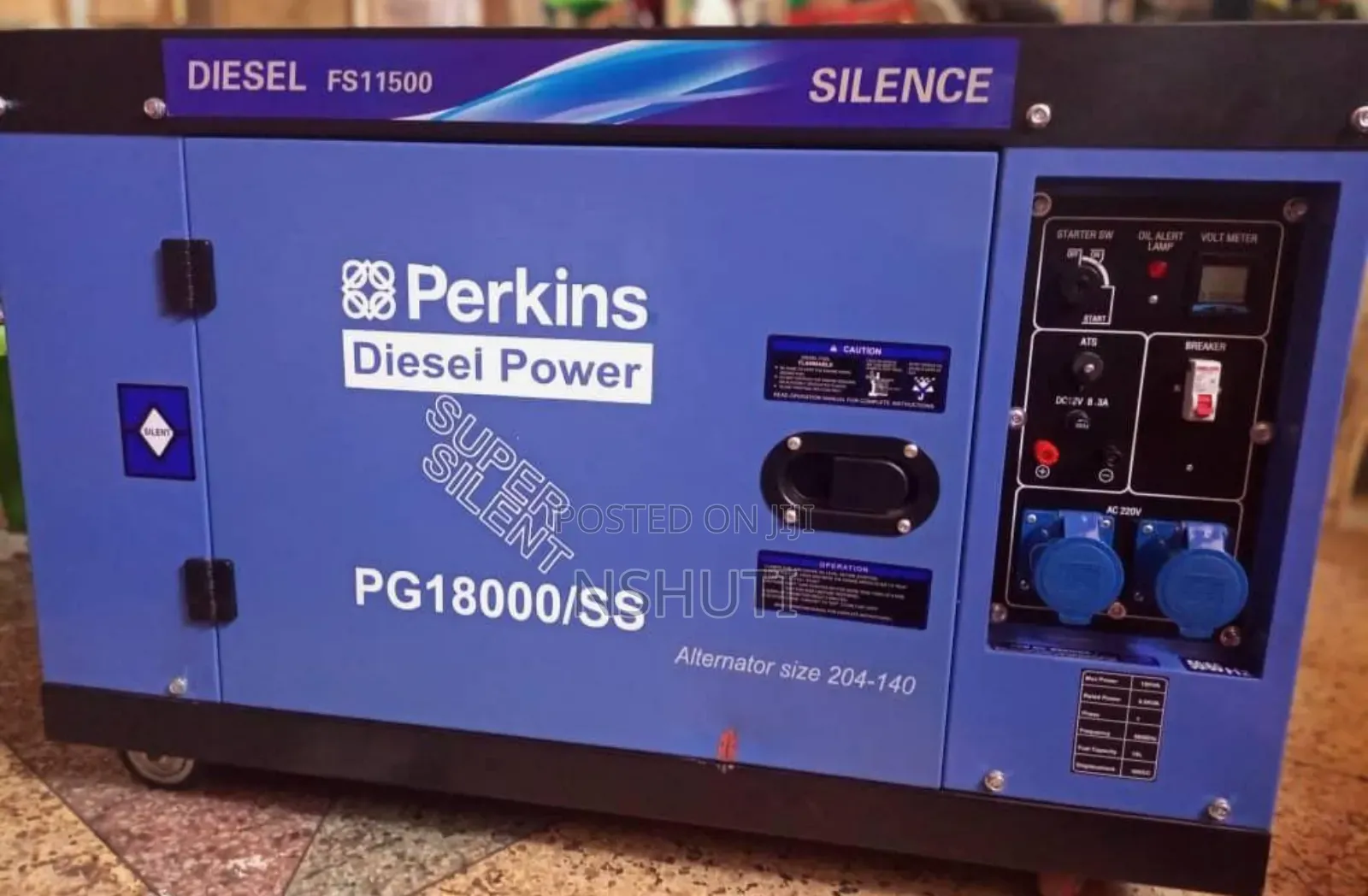 Perkins Silent Diesel Generator