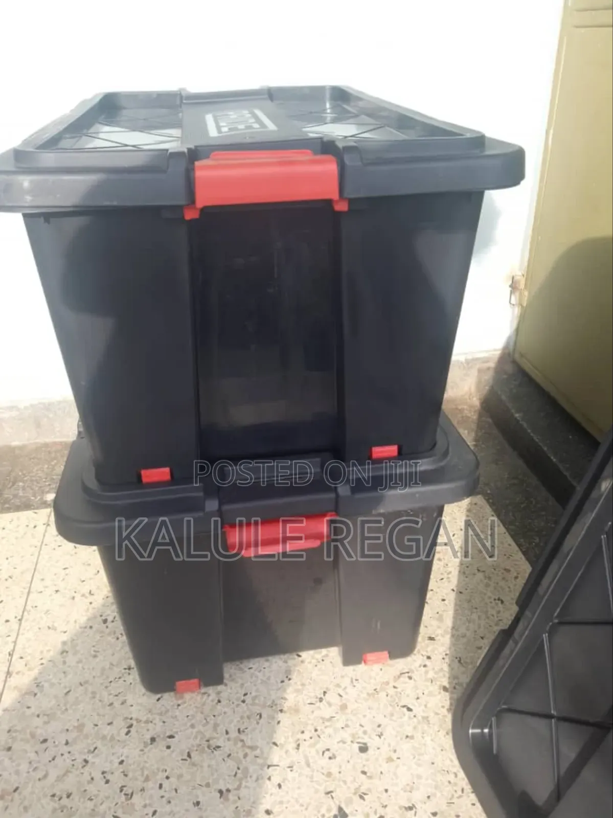 Heavy-Duty Plastic Storage Boxes Brand New