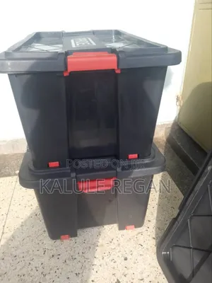 Heavy-Duty Plastic Storage Boxes Brand New