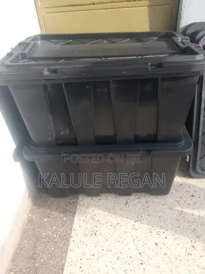Heavy-Duty Plastic Storage Boxes Brand New