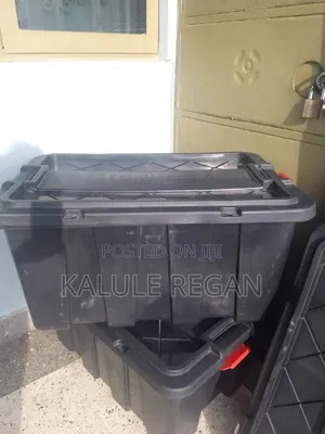 Heavy-Duty Plastic Storage Boxes Brand New