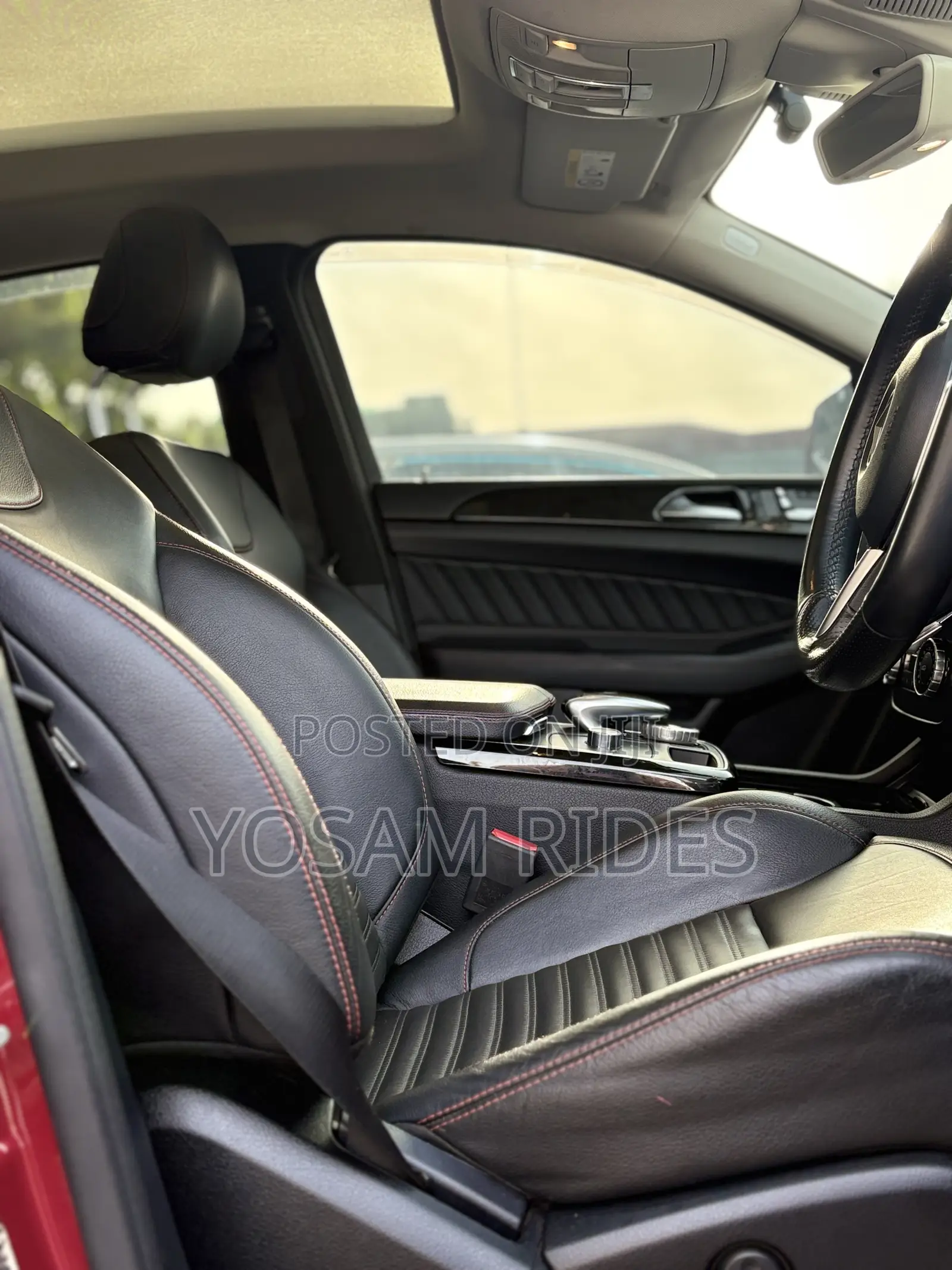 Mercedes-Benz GLE-Class GLE 350d 4MATIC 2017 Red