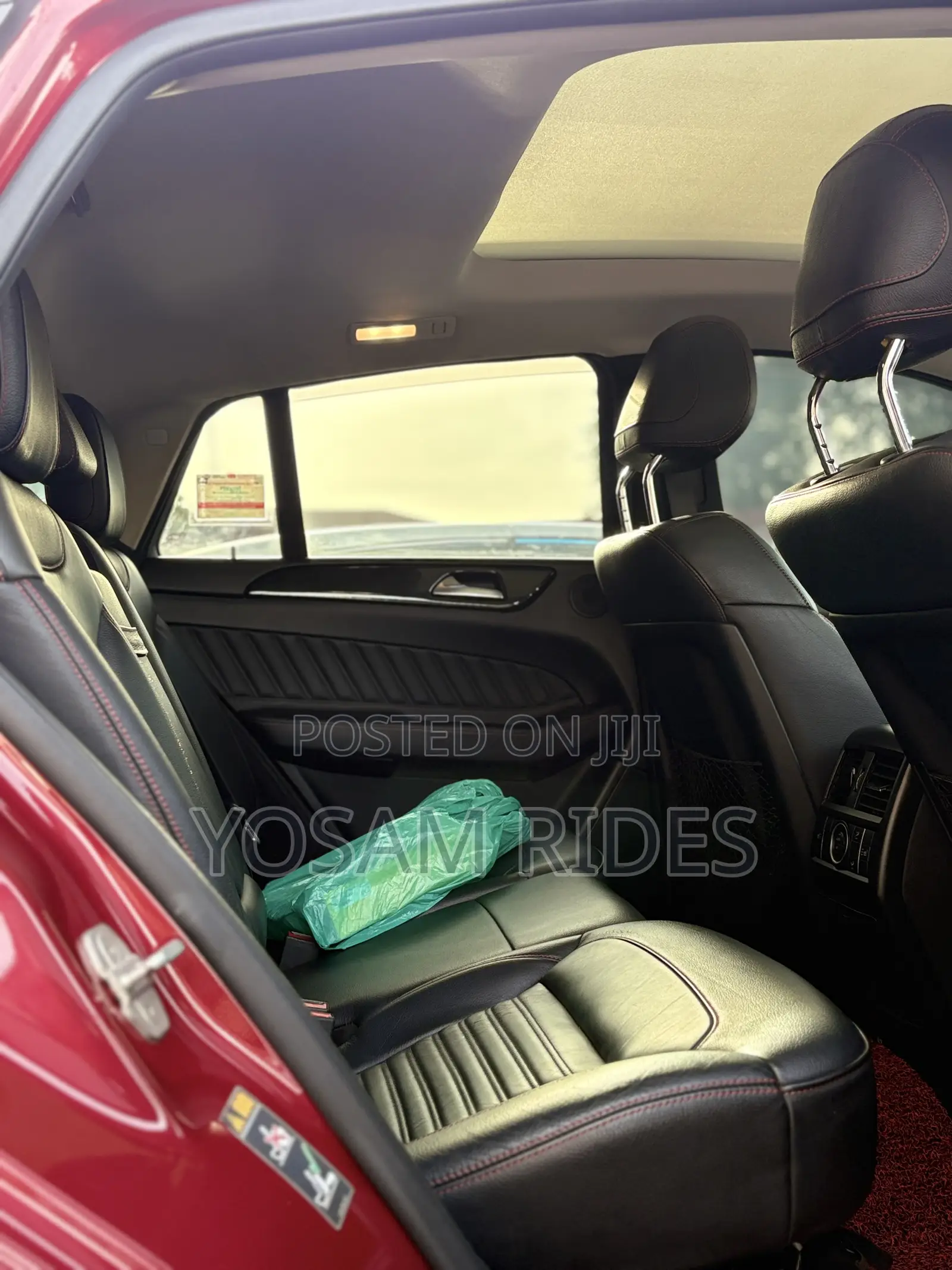 Mercedes-Benz GLE-Class GLE 350d 4MATIC 2017 Red