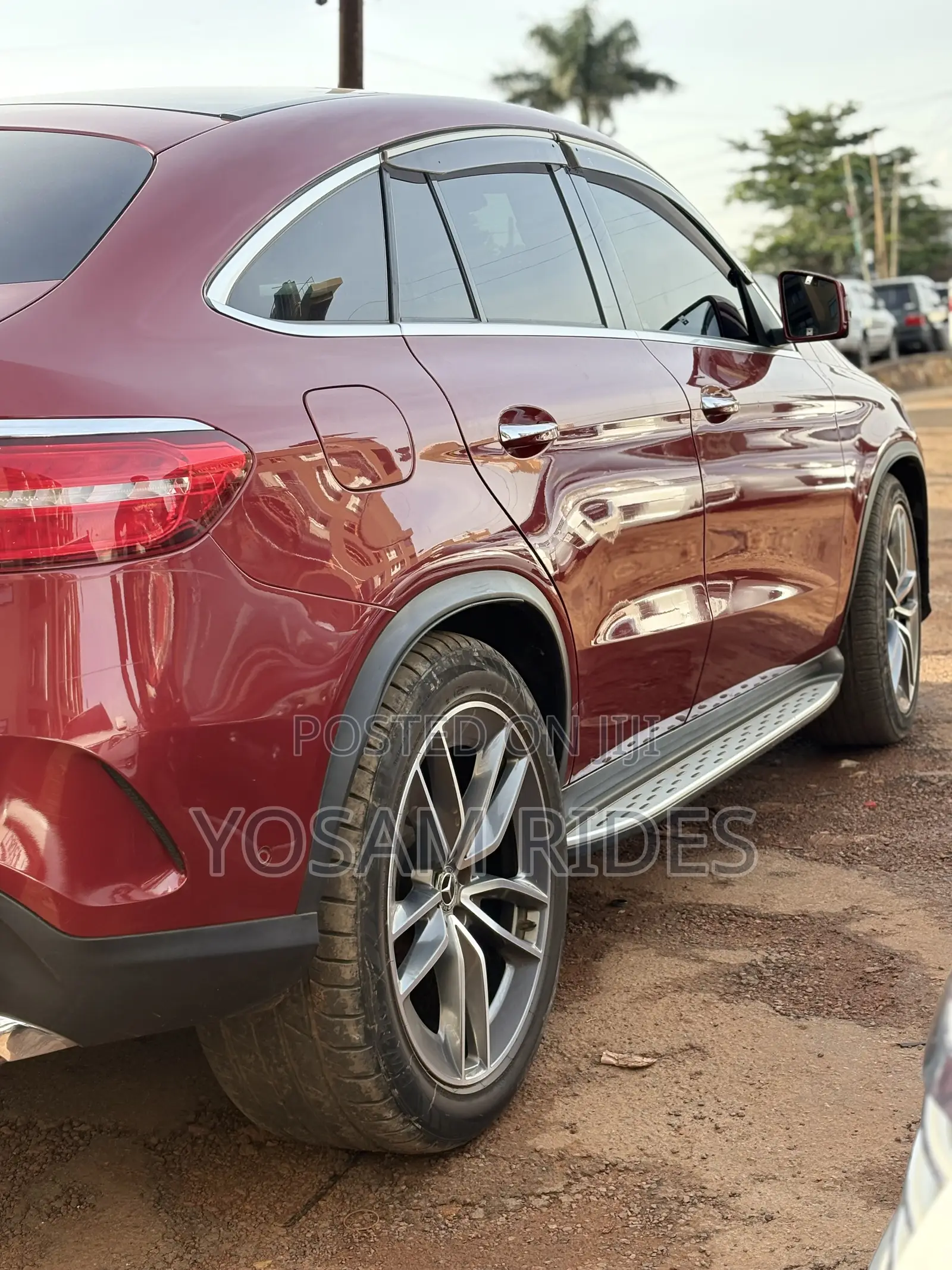 Mercedes-Benz GLE-Class GLE 350d 4MATIC 2017 Red