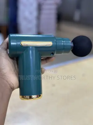 Green Message Gun With Four Massage Heads