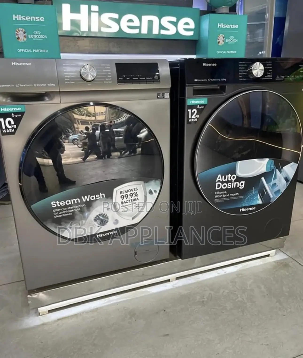 Hisense Washing Machines From 6,7,8,9,10,12kgs Are Available