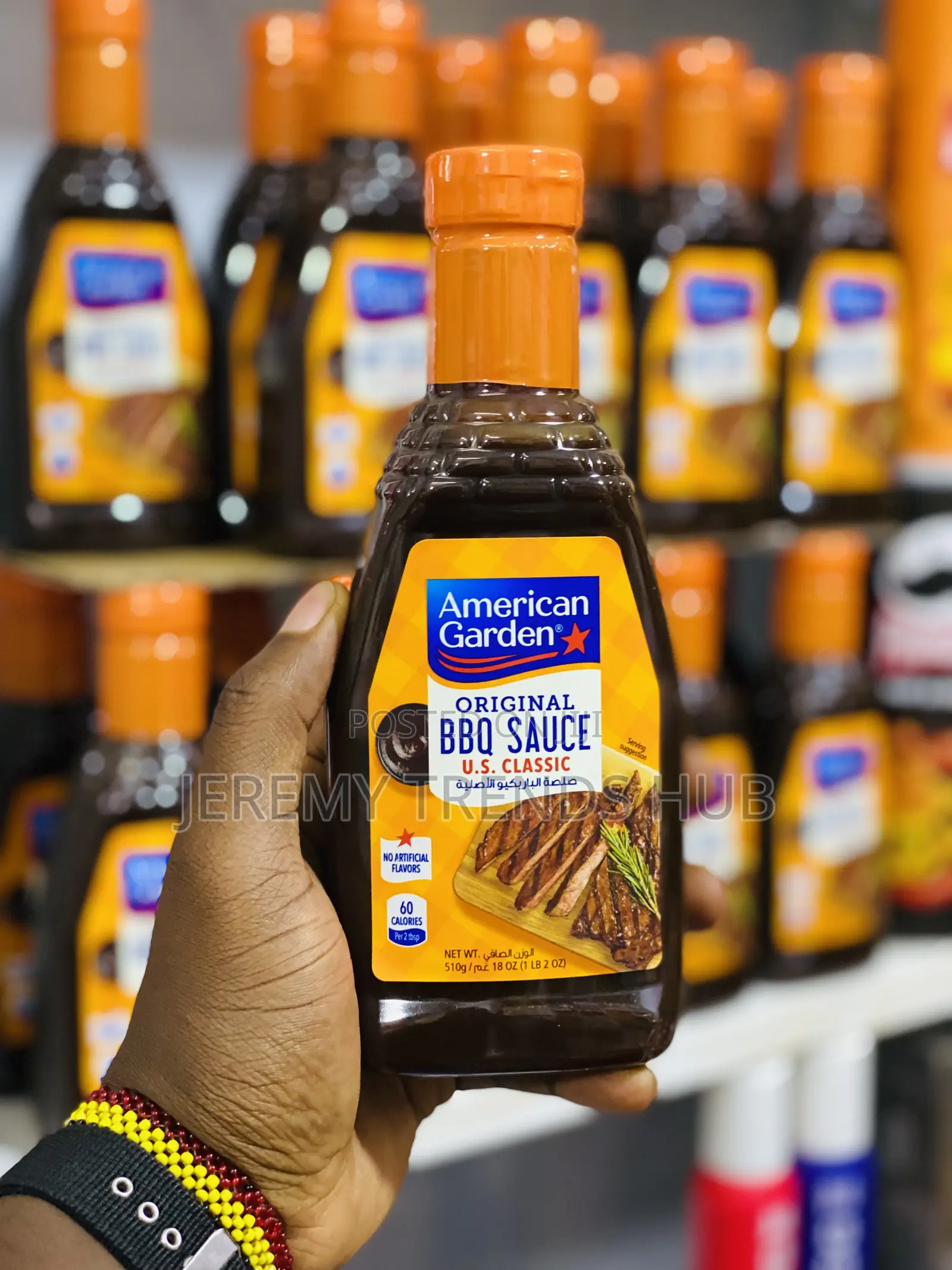 American Garden Original BBQ Sauce.