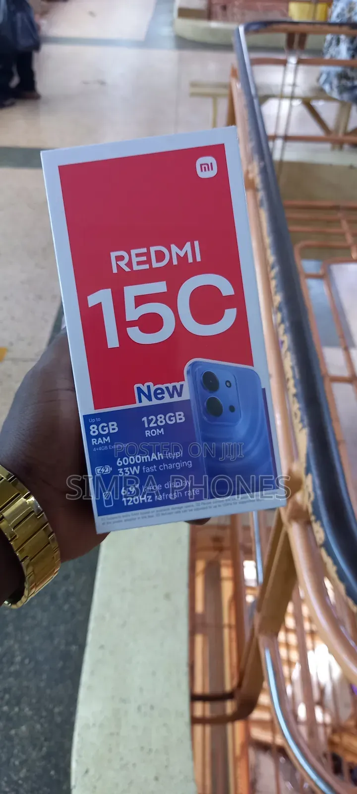 New Xiaomi Redmi 15C 4G 256 GB Black
