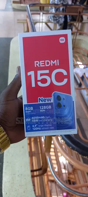 New Xiaomi Redmi 15C 4G 256 GB Black