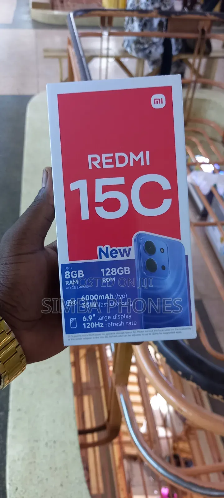 New Xiaomi Redmi 15C 4G 256 GB Black