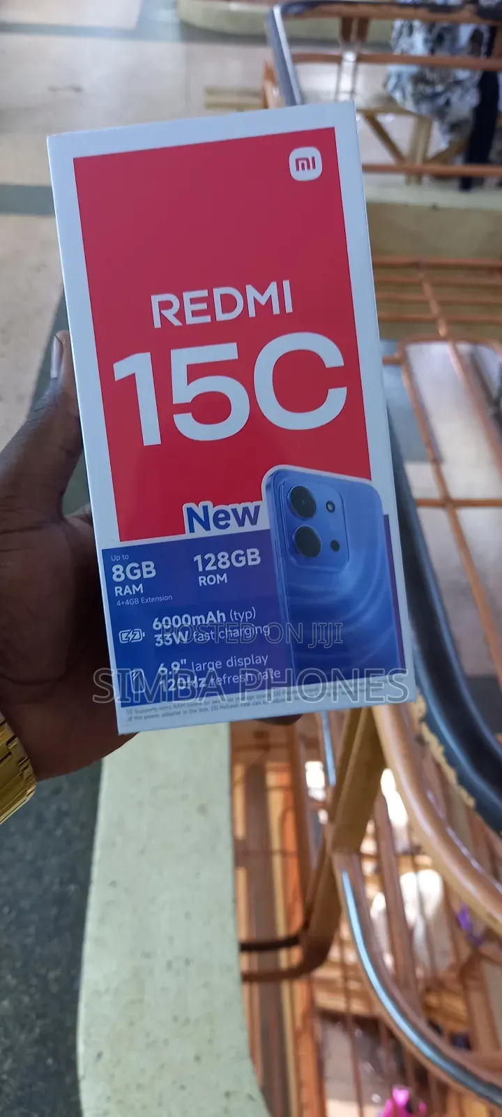 New Xiaomi Redmi 15C 4G 256 GB Blue