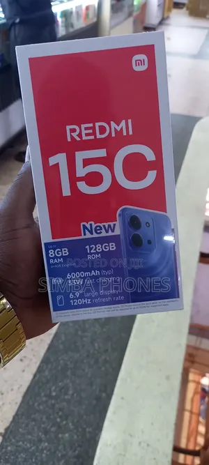 New Xiaomi Redmi 15C 4G 256 GB Blue