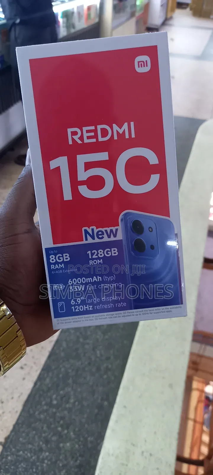 New Xiaomi Redmi 15C 4G 256 GB Blue