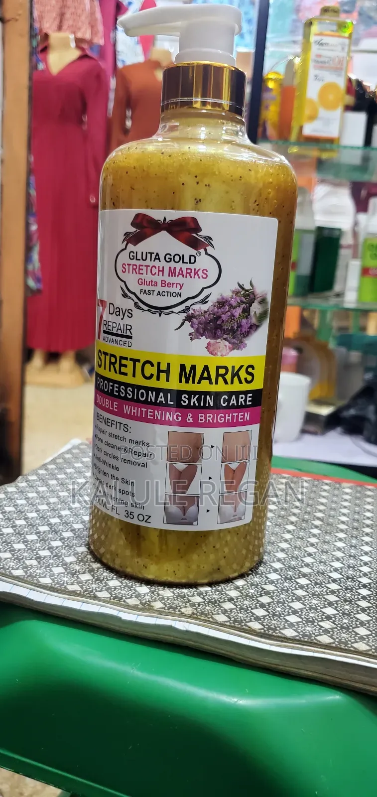 Gluta Gold Stretch Marks Professional Skin Care – 1000mls