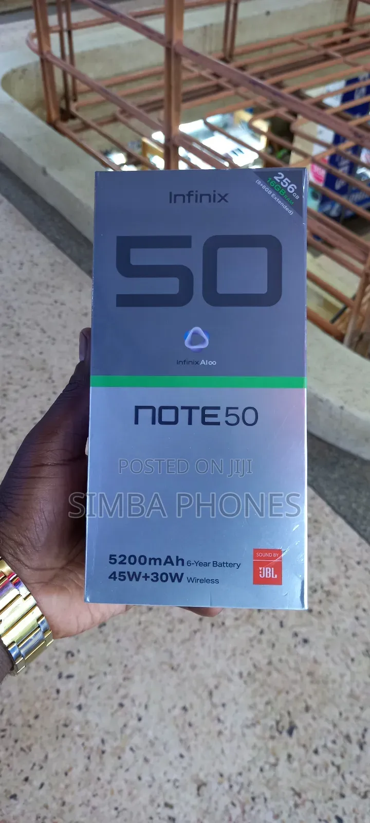 New Infinix Note 50 4G 256 GB Blue