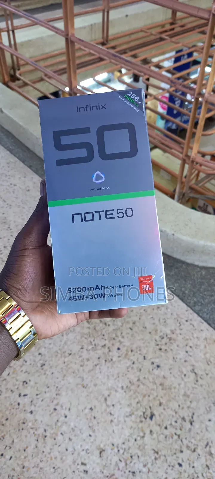 New Infinix Note 50 4G 256 GB Blue