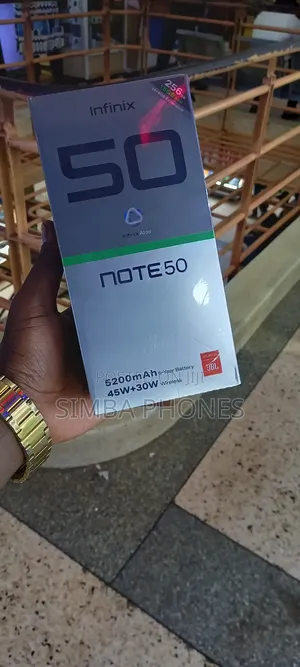 New Infinix Note 50 4G 256 GB Bronze