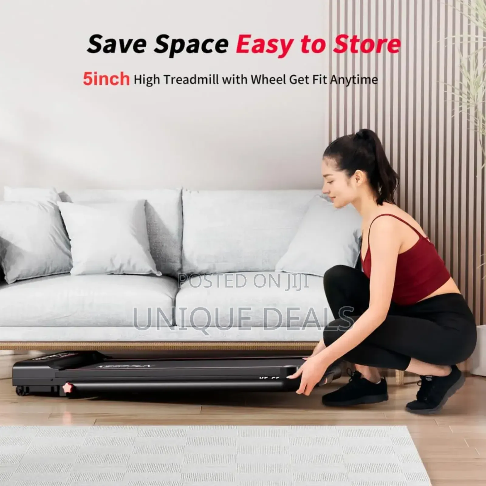 Foldable Treadmill 3 in 1 Walking Pad 2.5hp Under Desk Treadmill