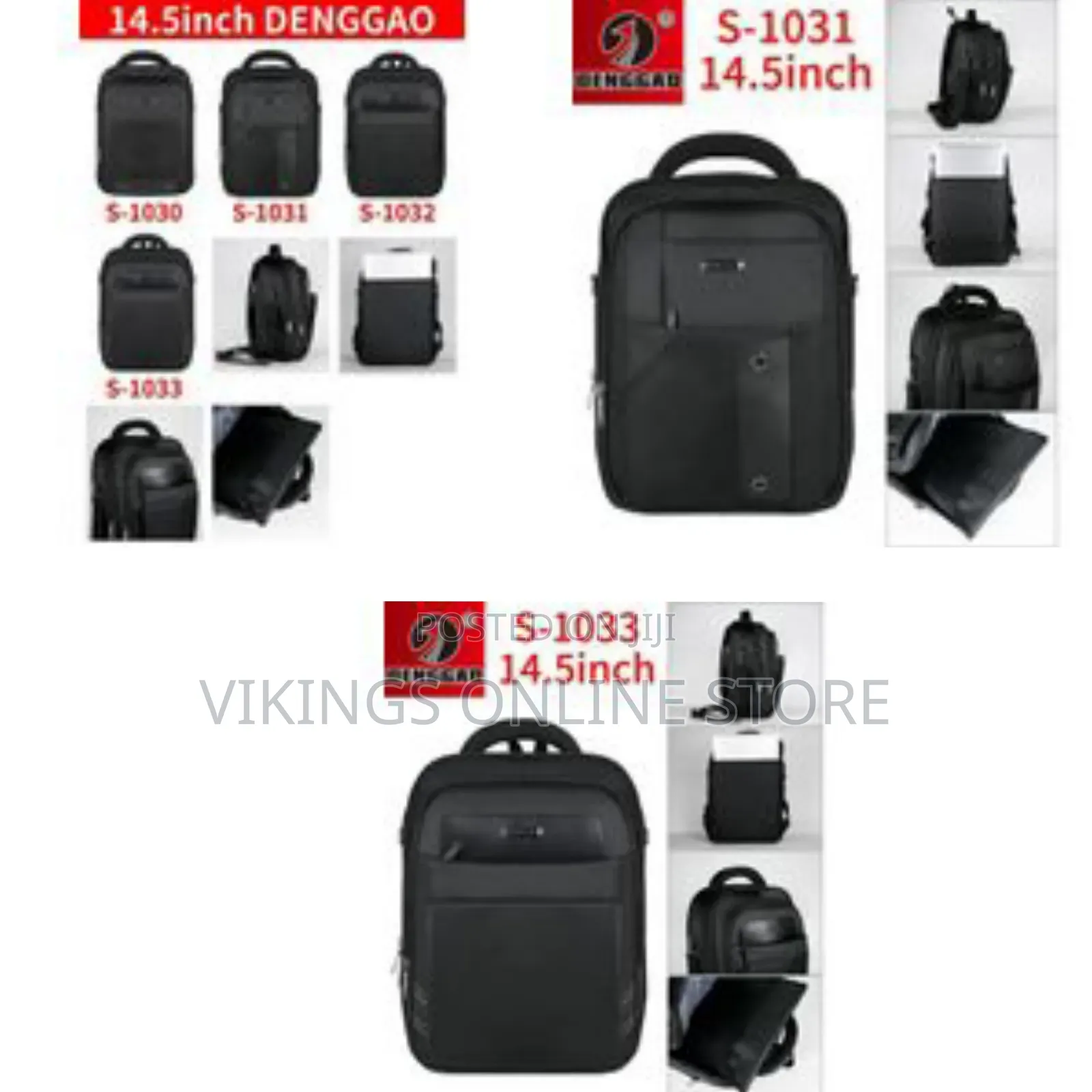 Denggao 14 Inch Laptop Backpack, Anti Theft Travel Backpack With Usb