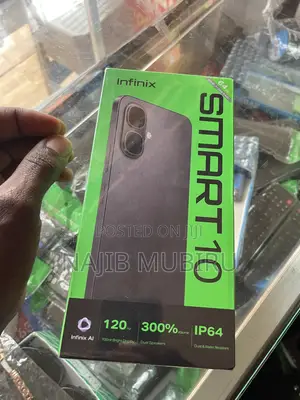 New Infinix Smart 10 64 GB Black