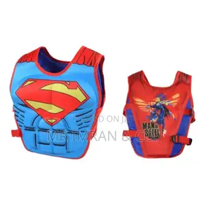 Children's Superhero-themed Life Jacket Swim Vest