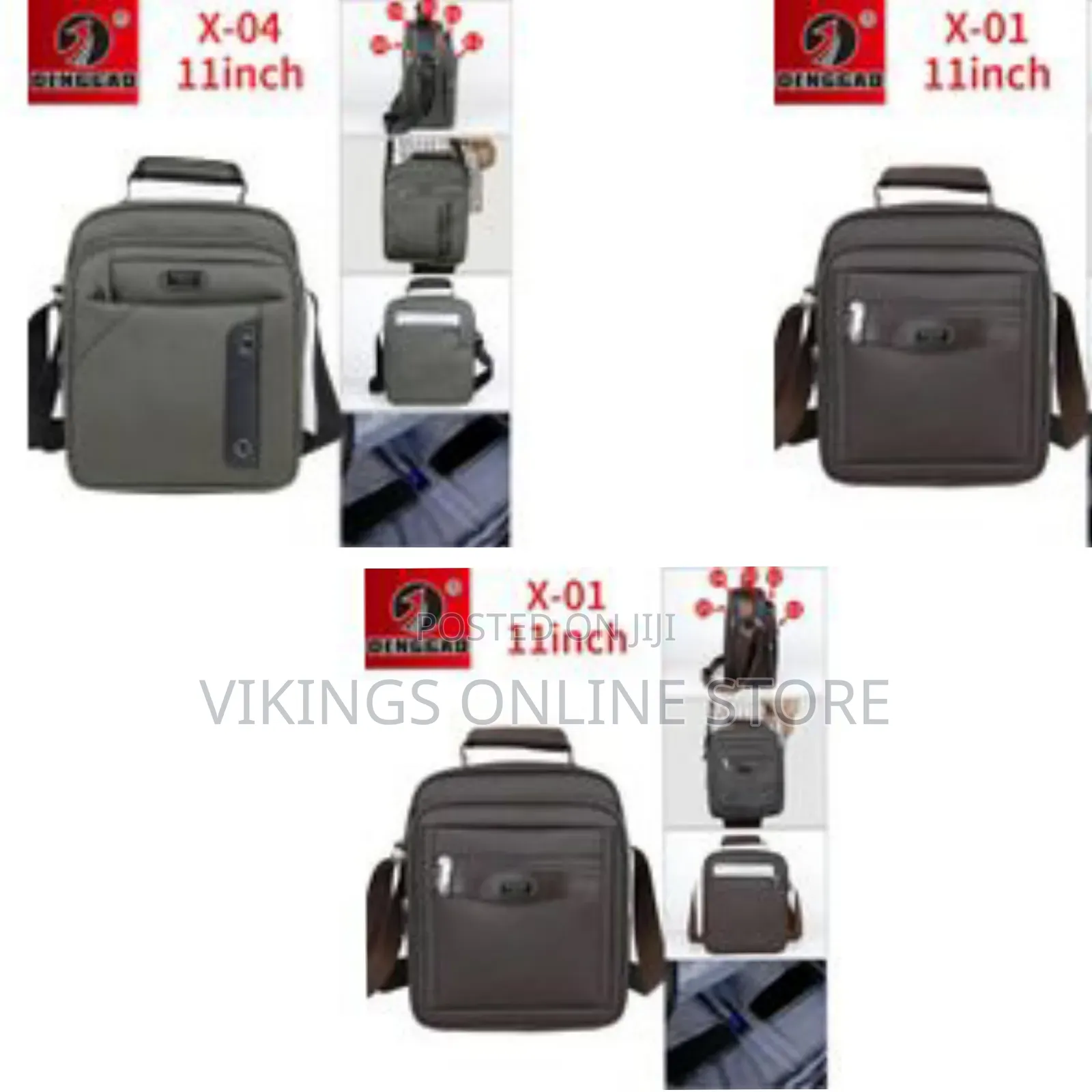 Denggao 11 Inch Men's Waterproof Messenger Bag - Ideal Crossbody Sling