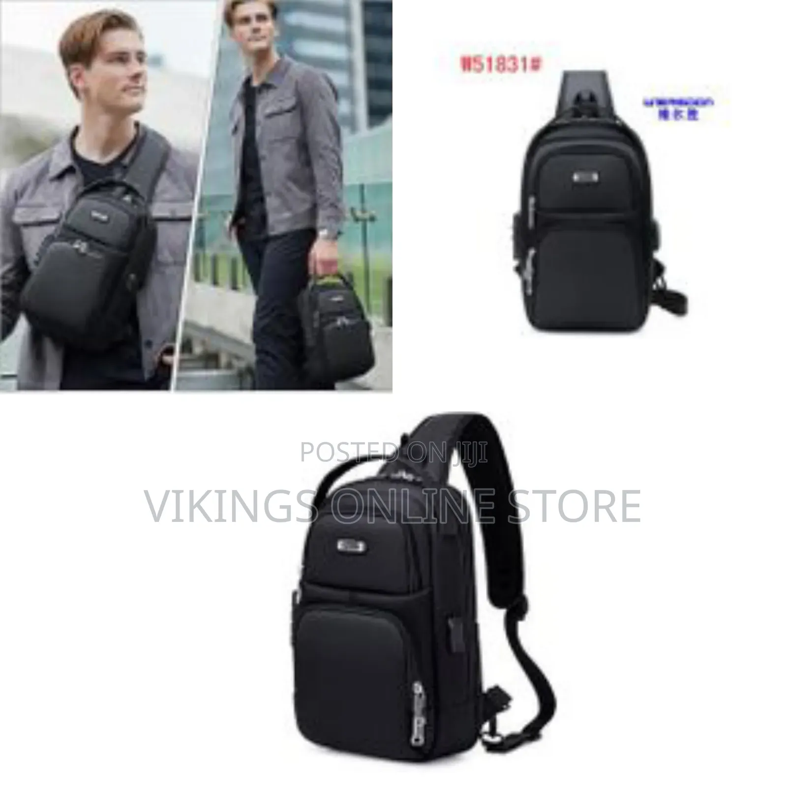 Anti Theft Bag for Men Women, Sling Bag, Man Bags for Men Cross Body