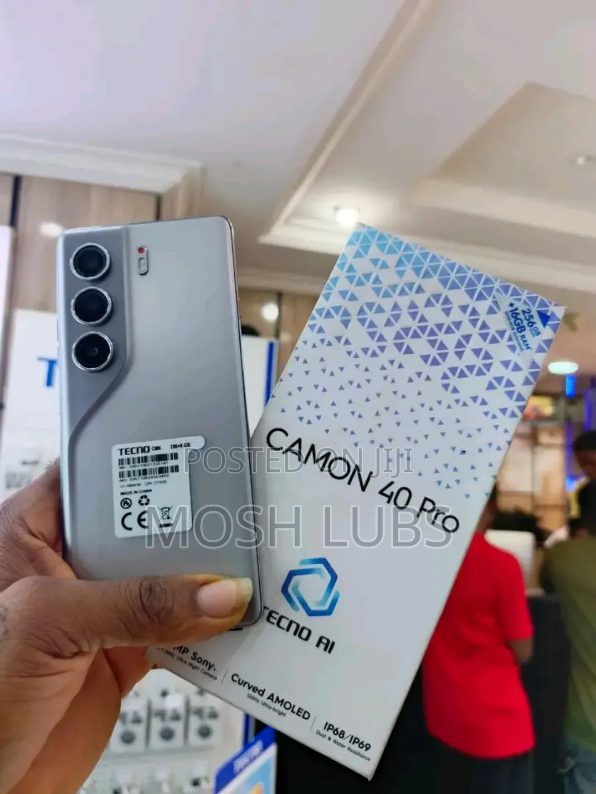 New Tecno Camon 40 Pro 5G 256 GB Gray