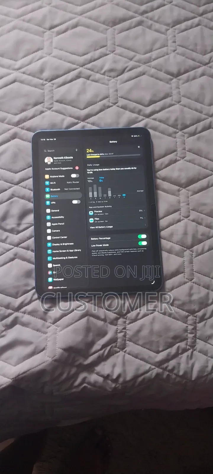 Apple iPad (2022) 64 GB Blue