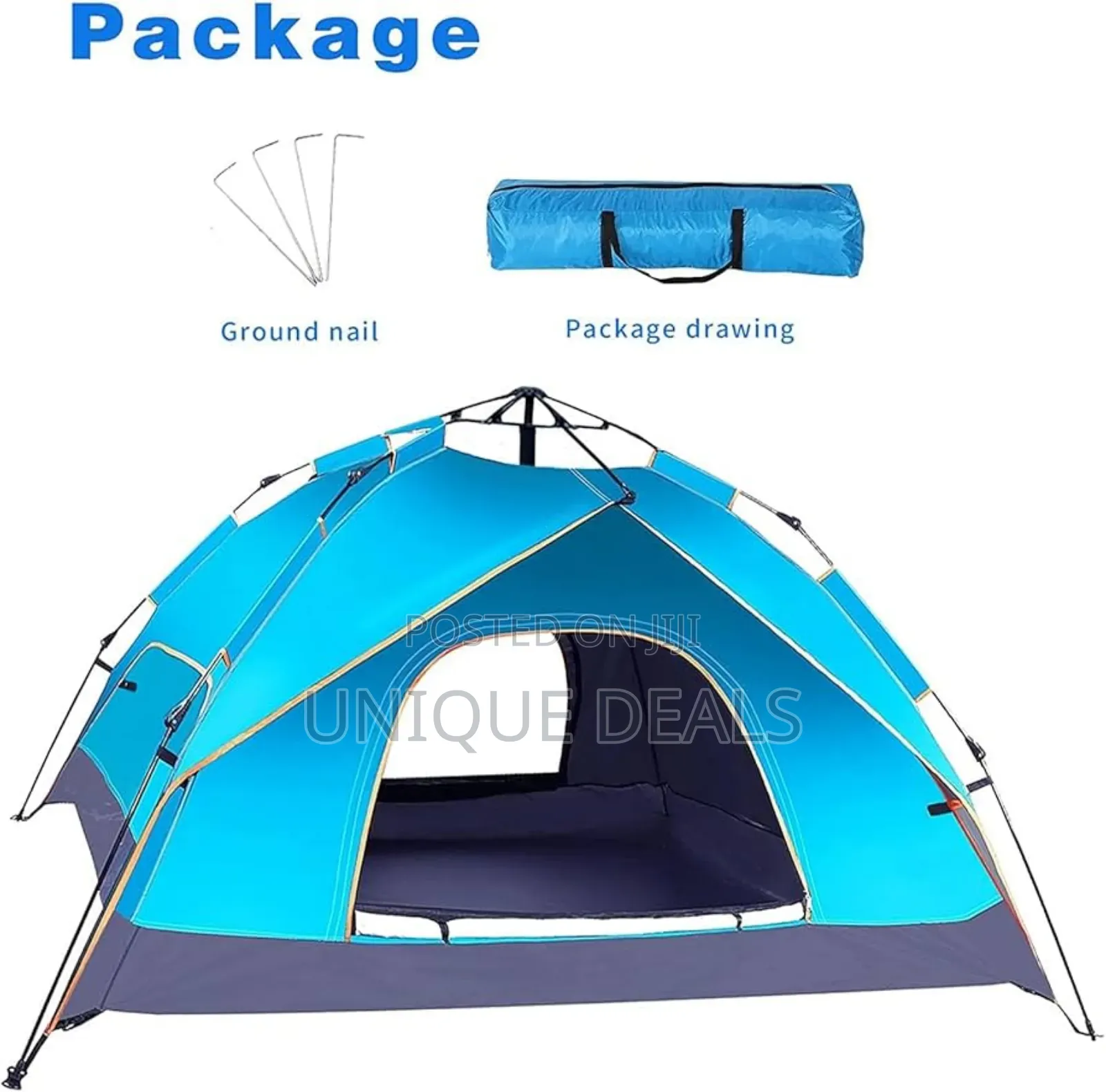 Camping Tent -6 Person Family Tent Instant Easy Set