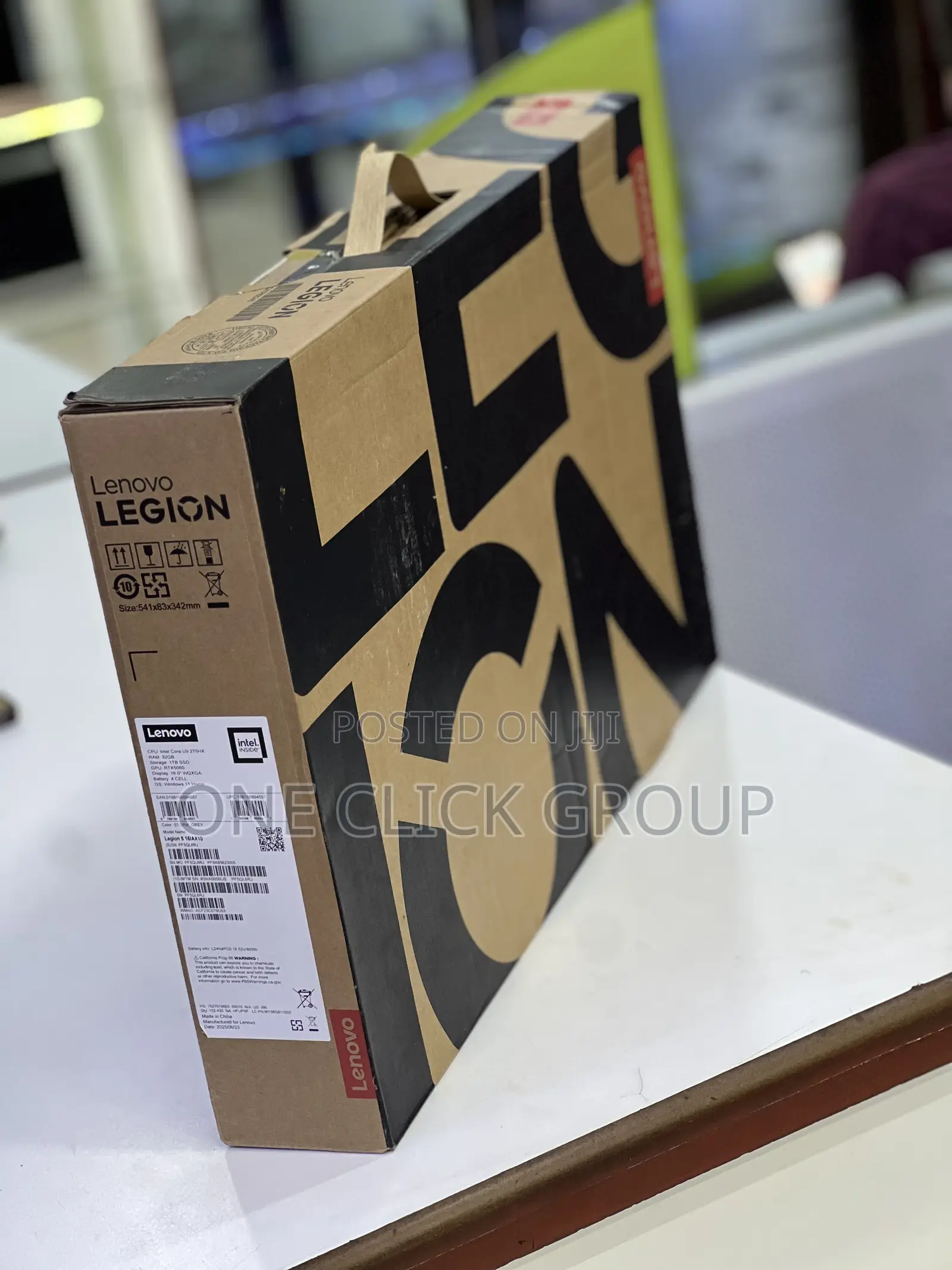 New Laptop Lenovo Legion 5 32GB Intel Core Ultra 7 SSHD+SSD 512GB