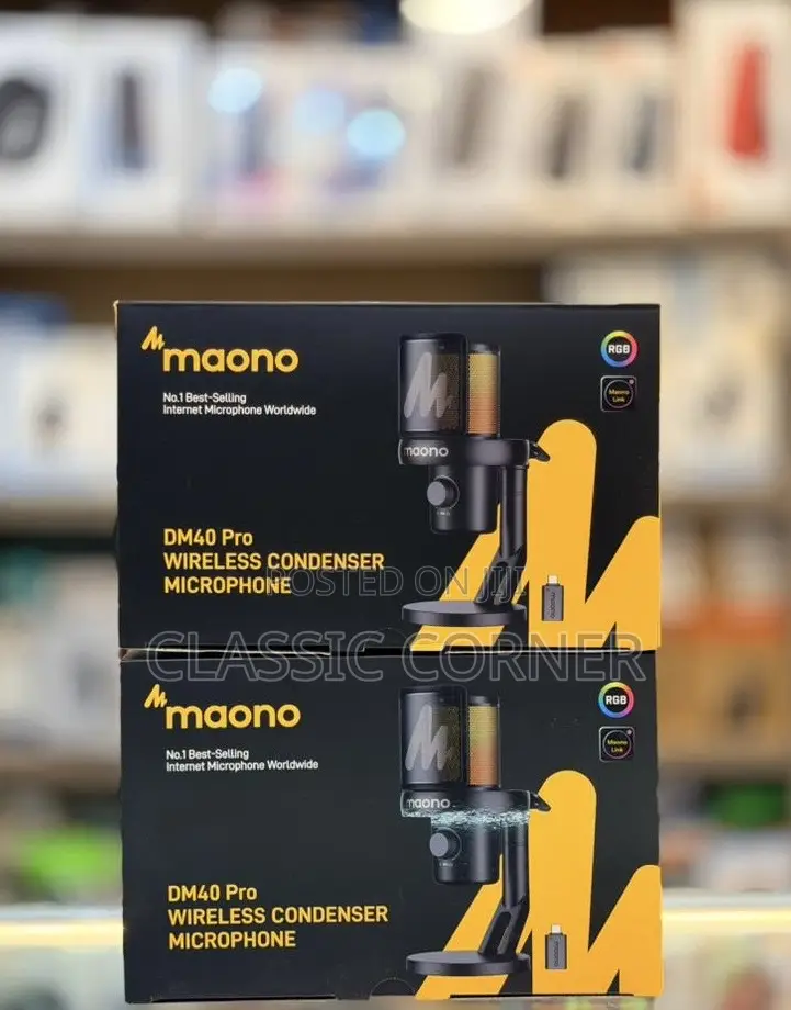 Maono Dm40 Pro Wireless and Usb Microphone for Pc