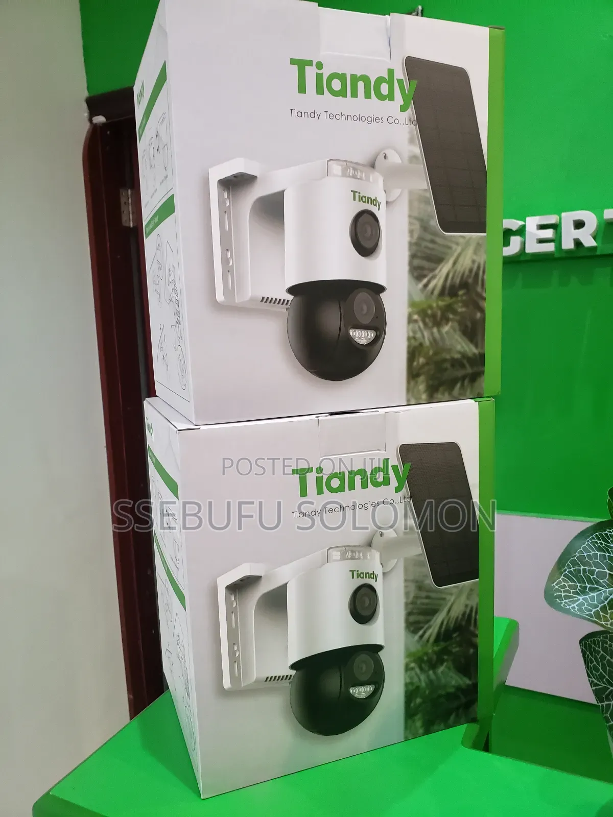 Tiandy 4g Solar Cameras
