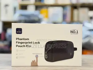 Wiwu Phantom Fingerprint Lock Pouch Pro Travel Organizer Bag