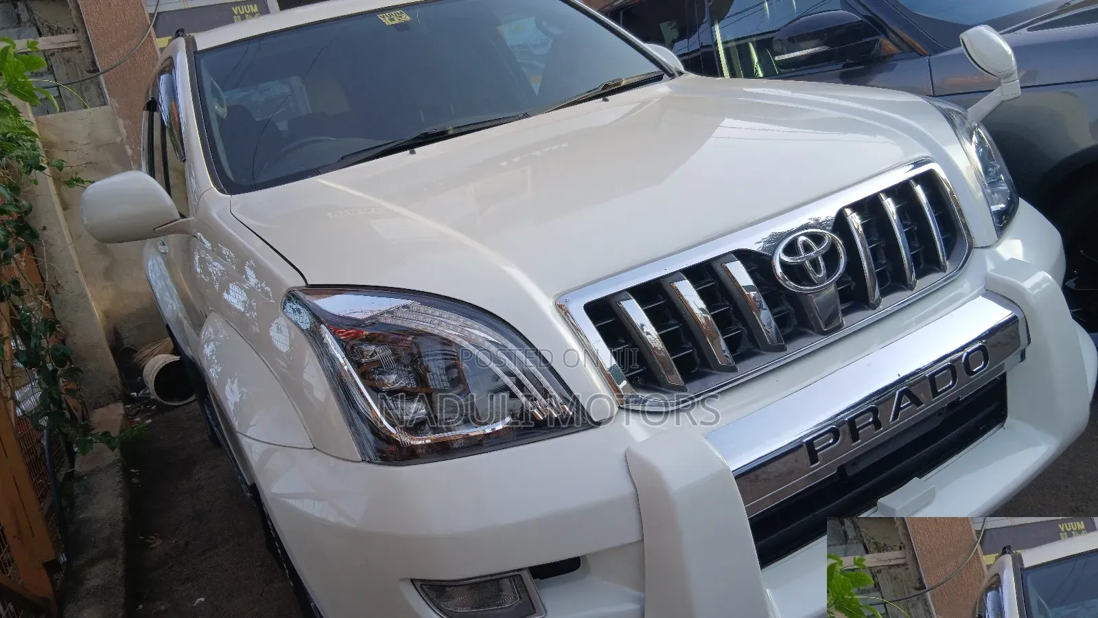 Toyota Land Cruiser Prado 2007 White