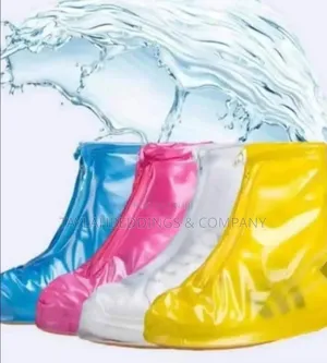 Waterproof Shoe Cover Pvc Reusable Non-slip Laboratory /Rain Shoecover