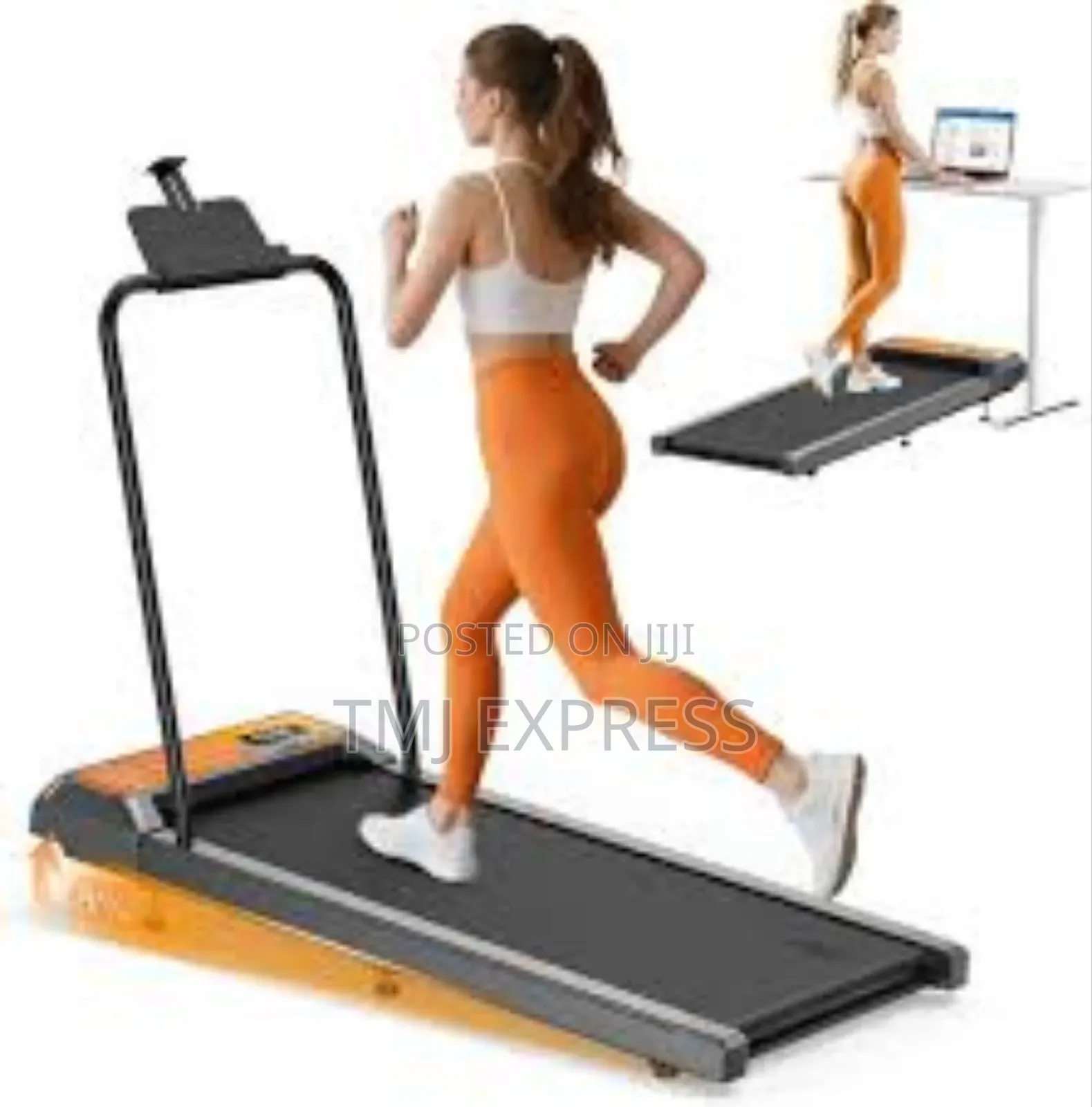 2 In 1 Walking Pad Treadmill