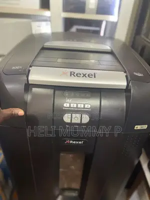 Rexel 40l Auto Feed 300x 300 Sheet Cross Cut Paper Shredder